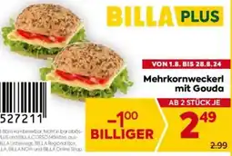Billa Mehrkornweckerl mit Gouda Angebot