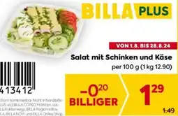 Billa Salat mit Schinken und Käse Angebot