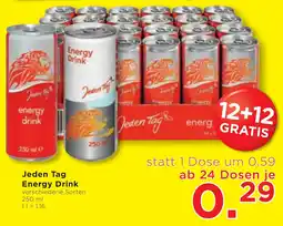 Unimarkt Jeden Tag Energy Drink Angebot