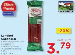 Unimarkt Landhof Cabanossi Angebot