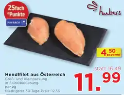 Unimarkt Hendlfilet aus Österreich Angebot