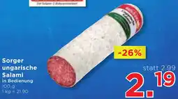 Unimarkt Sorger ungarische Salami Angebot