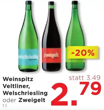 Unimarkt Weinspitz Veltliner, Welschriesling oder Zweigelt Angebot