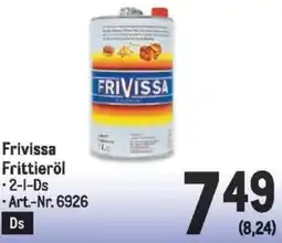 Metro Frivissa Frittieröl Angebot