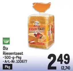 Metro Ölz Riesentoast Angebot