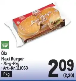 Metro Ölz Maxi Burger Angebot