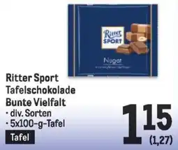 Metro Ritter Sport Tafelschokolade Bunte Vielfalt Angebot