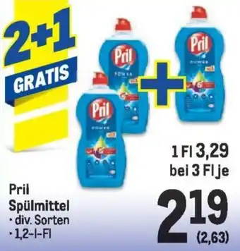 Metro Pril Spülmittel Angebot