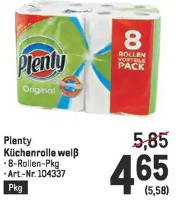 Metro Plenty Küchenrolle weiß Angebot