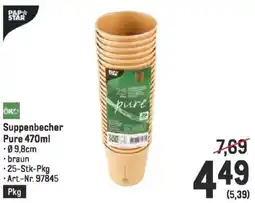 Metro Suppenbecher Pure Angebot