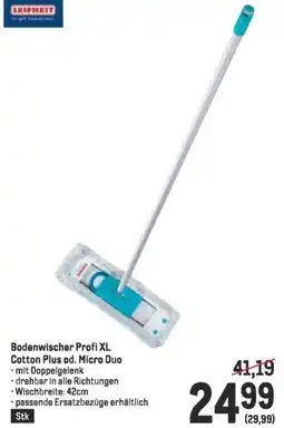 Metro Bodenwischer Profi XL Cotton Plus od. Micro Duo Angebot