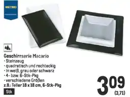 Metro Geschirrserie Macario Angebot
