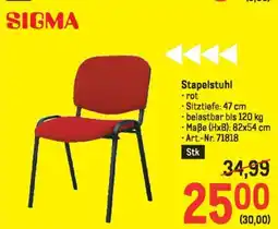 Metro Stapelstuhl Angebot