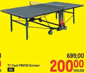 Metro TT-Tisch PROTEC Outdoor Angebot