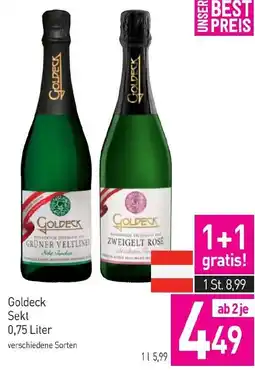 Sutterlüty Goldeck Sekt Angebot
