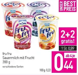 Sutterlüty fru fru Sauermilch mit Frucht Angebot