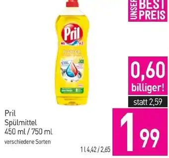 Sutterlüty Pril Spülmittel Angebot