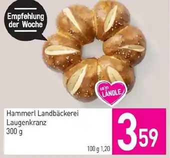 Sutterlüty Hammerl Landbäckerei Laugenkranz Angebot