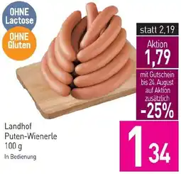 Sutterlüty Landhof Puten-Wienerle Angebot