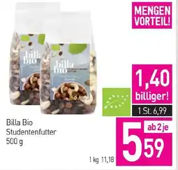 Sutterlüty Billa Bio Studentenfutter Angebot