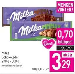 Sutterlüty Milka Schokolade Angebot