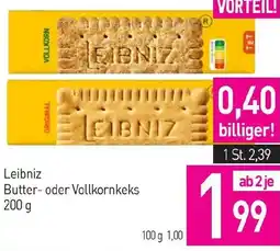 Sutterlüty Leibniz Butter- oder Vollkornkeks Angebot