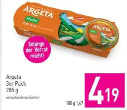 Sutterlüty Argeta 3er Pack Angebot