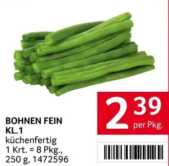Transgourmet Bohnen fein Angebot