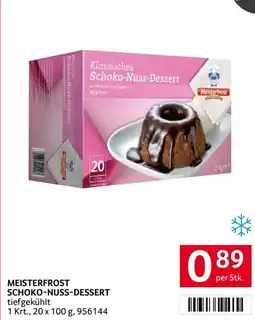 Transgourmet Meisterfrost Schoko-Nuss-Dessert Angebot