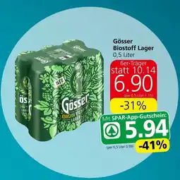 Spar Gösser Biostoff Lager Angebot