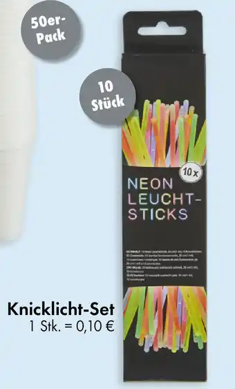 TEDi Knicklicht Set 1 Stk Angebot