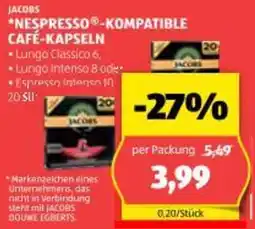 Hofer Nespresso kompatible cafe kapseln Angebot