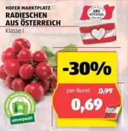Hofer Radieschen aus osterreich Angebot