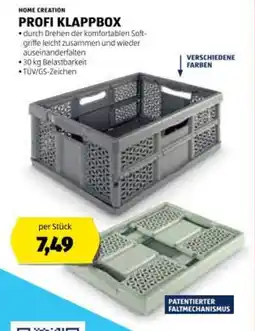 Hofer Profi klappbox Angebot
