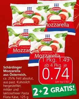 Spar Mozzarella Angebot