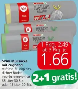 Spar Müllsäcke Angebot