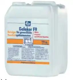Metro Geschirrreiniger Flüssig Galakor F9 Angebot