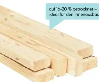 Hellweg Unterkonstruktionslatte Fichte Angebot