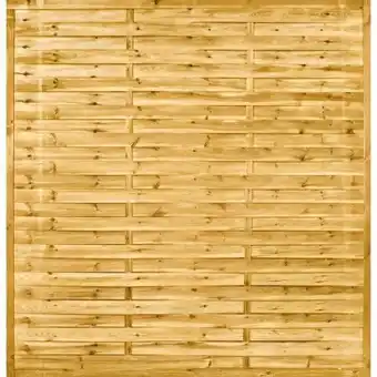 Hellweg Lamellenzaun Schwarzwald Angebot