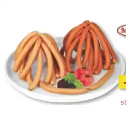 Unimarkt Schirnhofer Frankfurter und Debreziner Unimarkt 100 Gramm Angebot