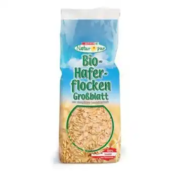 Interspar Spar Natur pur Bio-Haferflocken Großblatt oder zart INTERSPAR 500 Gramm 1 Packung Angebot