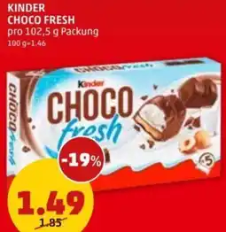PENNY Kinder choco fresh Angebot