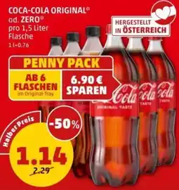 PENNY Coca-cola original od. zero Angebot