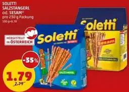 PENNY Soletti salzstangerl od. sesam Angebot