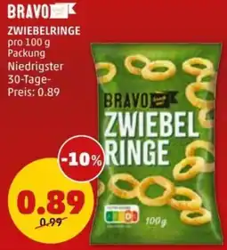 PENNY Bravo zwiebelringe Angebot