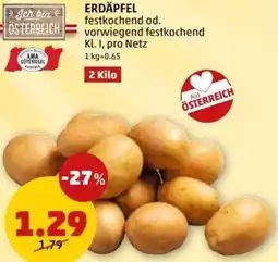 PENNY Erdäpfel Angebot