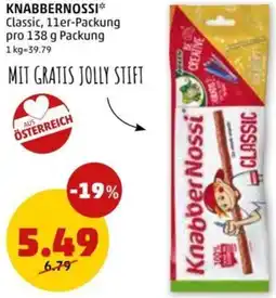 PENNY Knabbernossi Angebot