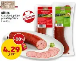 PENNY Dürre Angebot