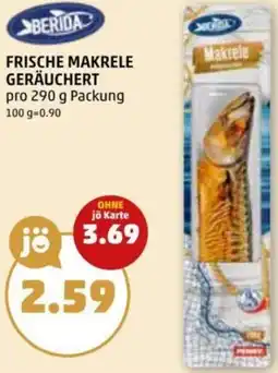 PENNY Frische makrele geräuchert Angebot