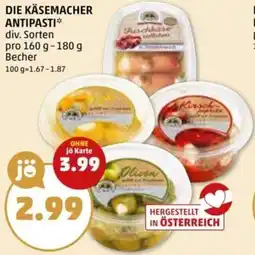 PENNY Die käsemacher antipasti Angebot